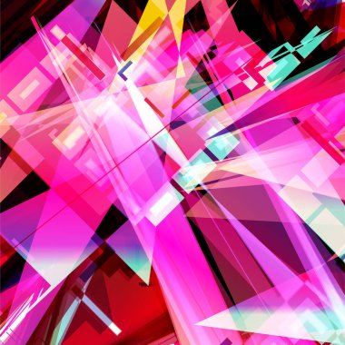 Renkli desenli soyut arkaplan