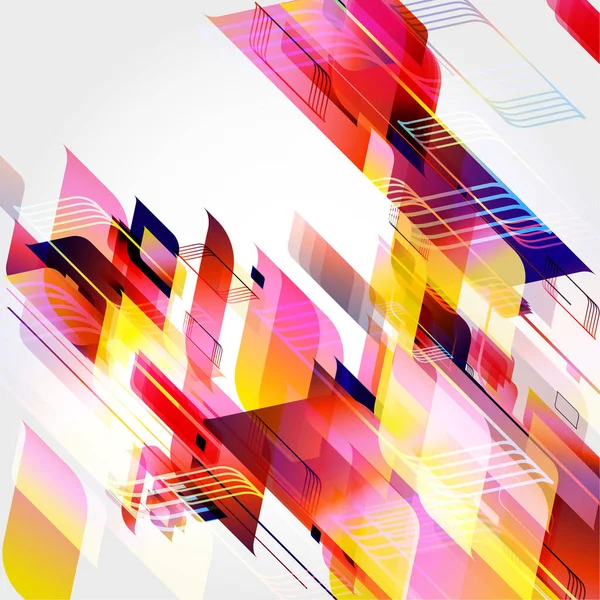 Renkli satırlarla soyut arkaplan