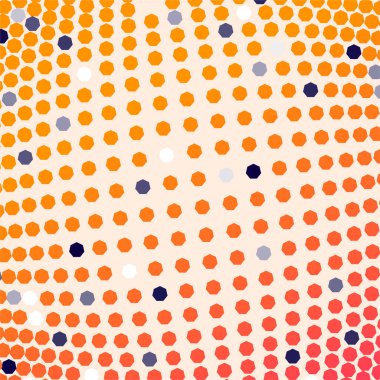 Nokta desenli soyut bir arkaplan. vektör illüstrasyonu