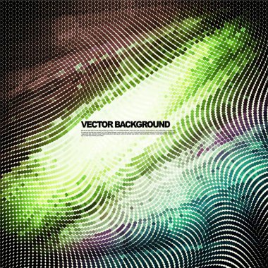 Dinamik çizgileri olan soyut bir arkaplan. Vektör illüstrasyonu.