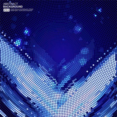 Noktalı ve daireli soyut arkaplan