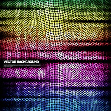 Renkli noktalı soyut arkaplan