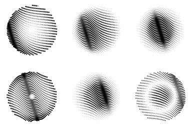 Soyut geometrik şekiller kümesi. Vektör illüstrasyonu.