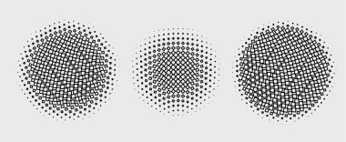 Yarım tonlu noktalar. Soyut arkaplan. vektör illüstrasyonu.