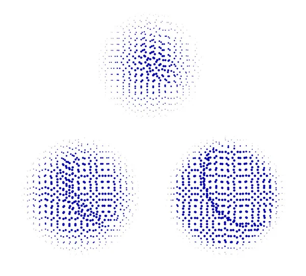 soyut yarım ton noktaları arkaplan