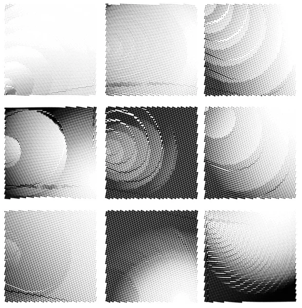 Noktalı soyut yarım ton arkaplan