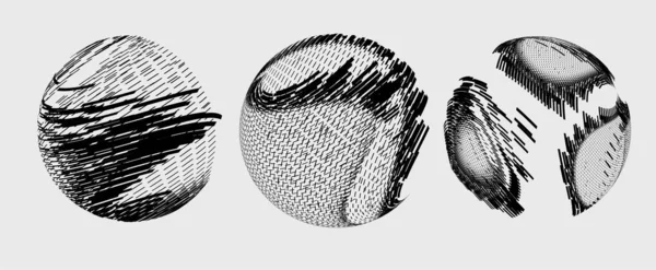 El çizimi kivi meyvesi. vektör illüstrasyonu