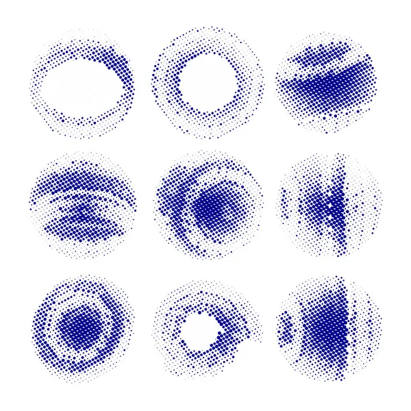 Textura Medio Tono Ilustración Vectorial — Archivo Imágenes Vectoriales