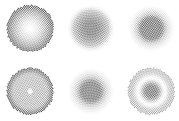 Yarım tonlu noktalar. vektör illüstrasyonu.