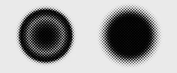 Padrão Pontos Halftone Fundo Abstrato Ilustração Vetorial — Vetor de Stock