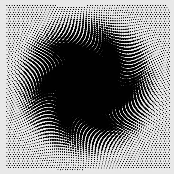 抽象几何背景 单色纹理 黑白图案 — 图库矢量图片