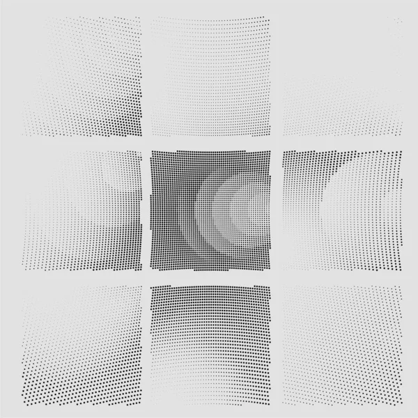 Texture Demi Teinte Des Points Illustration Vectorielle — Image vectorielle