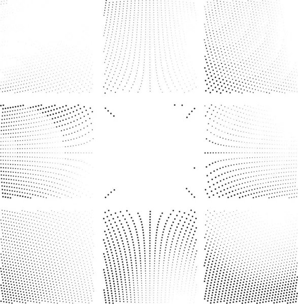 Résumé Grunge Halftone Fond — Image vectorielle