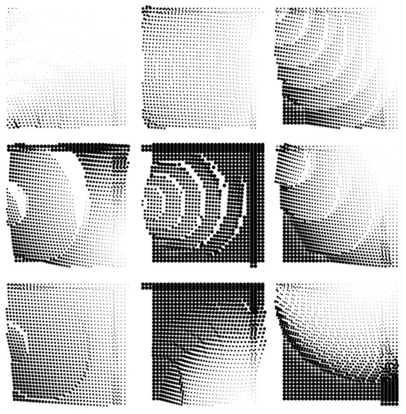 Абстрактний Фон Півтоновими Крапками — стоковий вектор