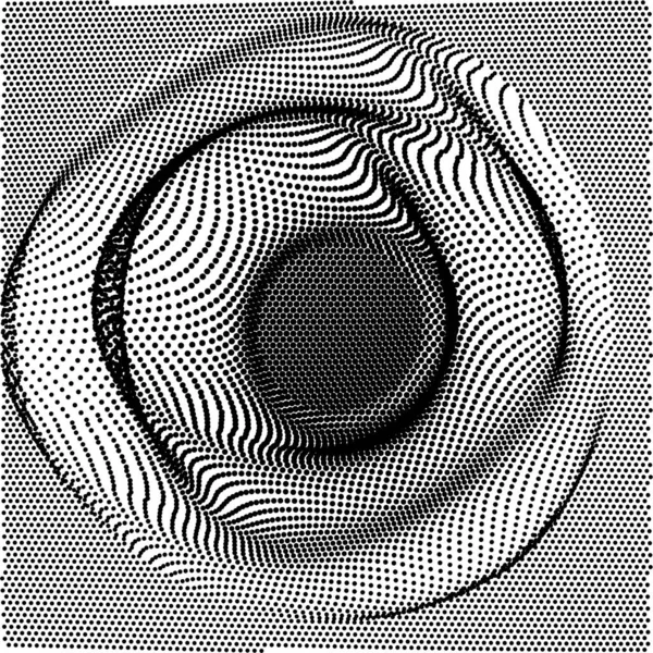 Fond Abstrait Avec Motif Demi Teinte — Image vectorielle