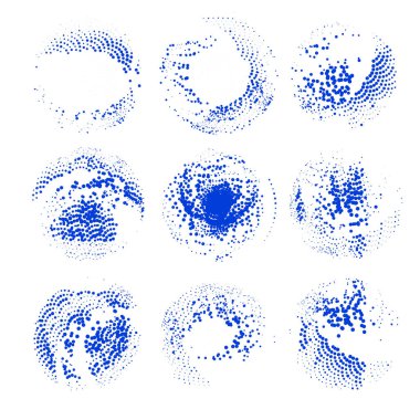 Bir dizi grunge fırça darbeleri, noktalar, çizgiler, lekeler ve diğer elementler. vektör illüstrasyonu
