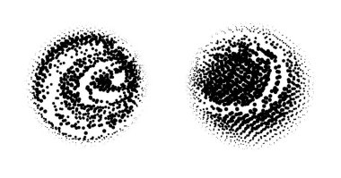 Grunge yarım ton noktalı soyut arkaplan