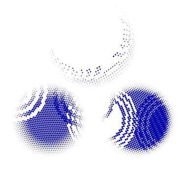 Yarım tonlu noktalar. Soyut arkaplan. vektör illüstrasyonu.