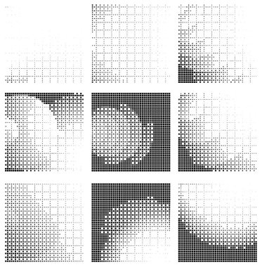 soyut yarım ton noktaları arkaplan