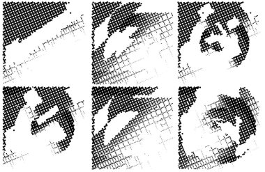 Yarım ton grunge arkaplan. soyut vektör illüstrasyonu