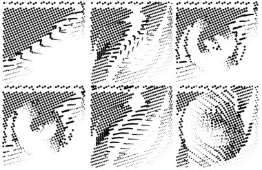 Geometrik desenli soyut arkaplan