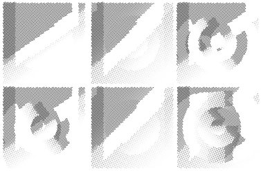 Yarım ton kumaş. vektör illüstrasyonu.