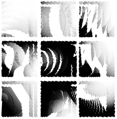 Grunge yarım ton arkaplan. Vektör illüstrasyonu