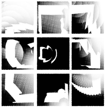 Soyut grunge arkaplanı. monokrom dokusu. siyah ve beyaz desenli