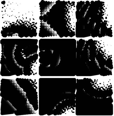 Soyut grunge arkaplanı. monokrom dokusu. siyah ve beyaz desenli