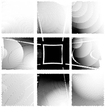 Yarım ton satırlı soyut arkaplan