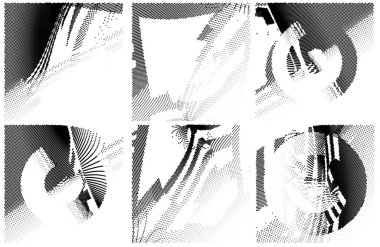 grunge çizgileri ve noktalarıyla soyut arkaplan