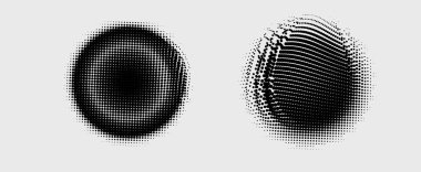 Soyut yarım tonlu noktalar arka plan. vektör illüstrasyonu