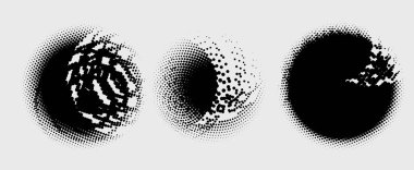 soyut yarım ton noktaları arkaplan