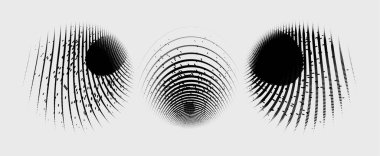 Yarım ton çizgileri olan soyut bir arka plan. vektör illüstrasyonu.