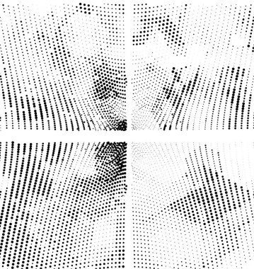 Noktalı soyut arkaplan