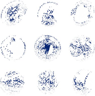 Farklı renk kalıplarına sahip soyut grunge arkaplanı