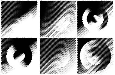 Grunge efektli yarım ton arkaplan. vektör illüstrasyonu