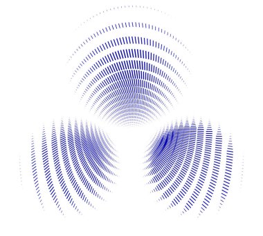 Yarım ton noktalı soyut arkaplan