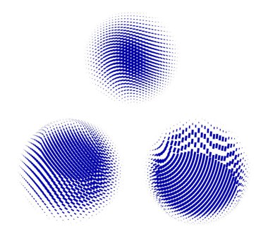 Yarım tonlu noktalı soyut bir arkaplan. vektör illüstrasyonu