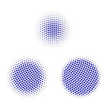 Yarım tonlu noktalar. vektör illüstrasyonu.