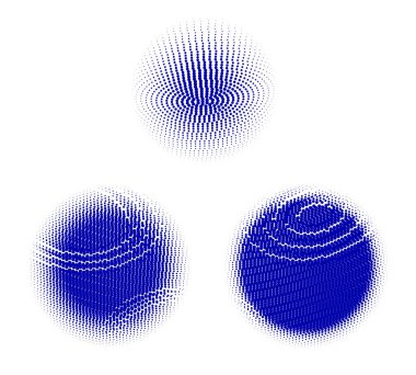 Yarım ton noktalı soyut arkaplan