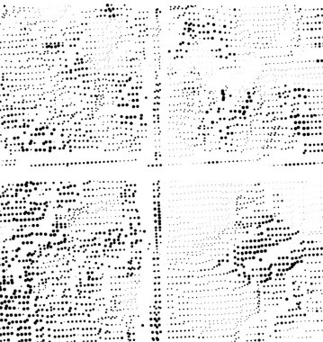 Noktalı soyut arkaplan. Yarım ton etkisi. vektör illüstrasyonu.