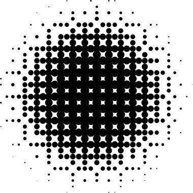 Soyut yarım tonlu noktalar. vektör illüstrasyonu