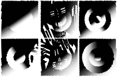 Yarım ton grunge arkaplan. vektör illüstrasyonu