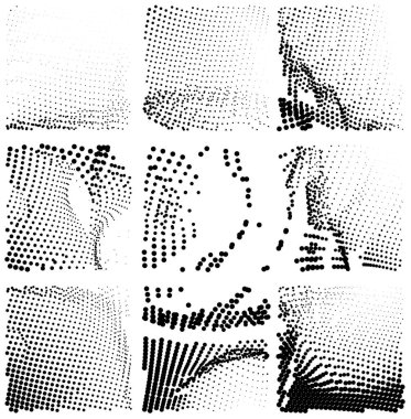 Soyut yarı ton doku arka plan