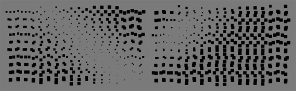抽象的半色调点和线条 矢量说明 — 图库矢量图片