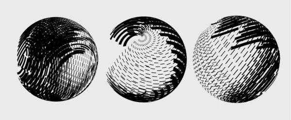 El çizimi mürekkep fırçası. vektör illüstrasyonu.