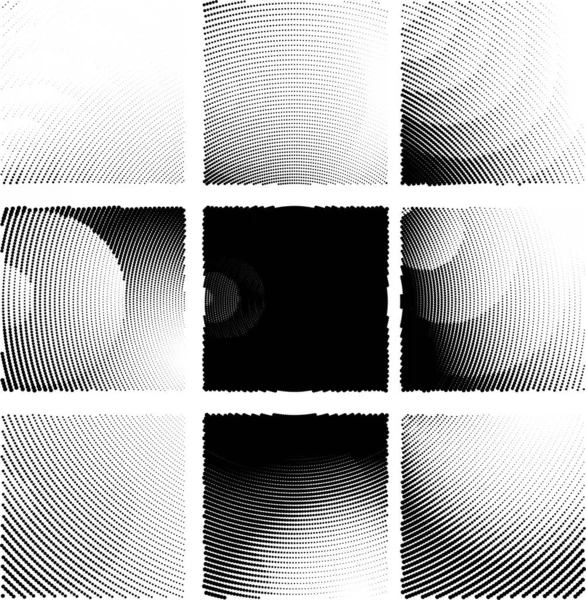 Fond Abstrait Avec Des Points Demi Tons — Image vectorielle