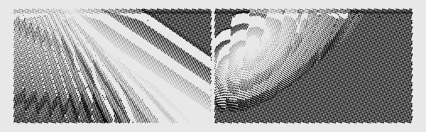 Black White Monochrome Striped Background Abstract Pattern Vector Illustration — 스톡 벡터