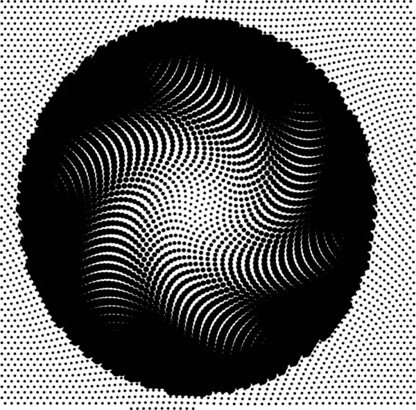 Αφηρημένο Φόντο Μονόχρωμο Ακτινικό Μοτίβο Εικονογράφηση Διανύσματος — Διανυσματικό Αρχείο